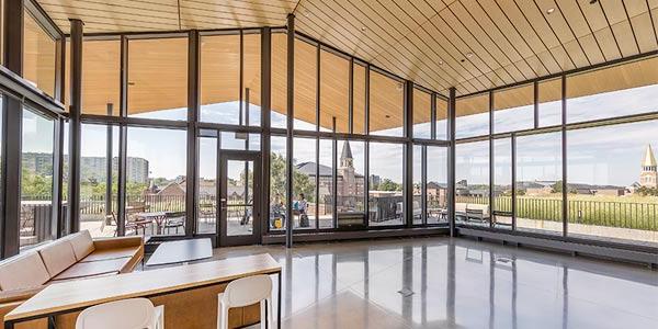 DU's Community Commons - 4th story overlook