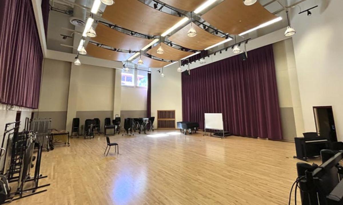 Newman Center, Instumental Rehearsal Hall